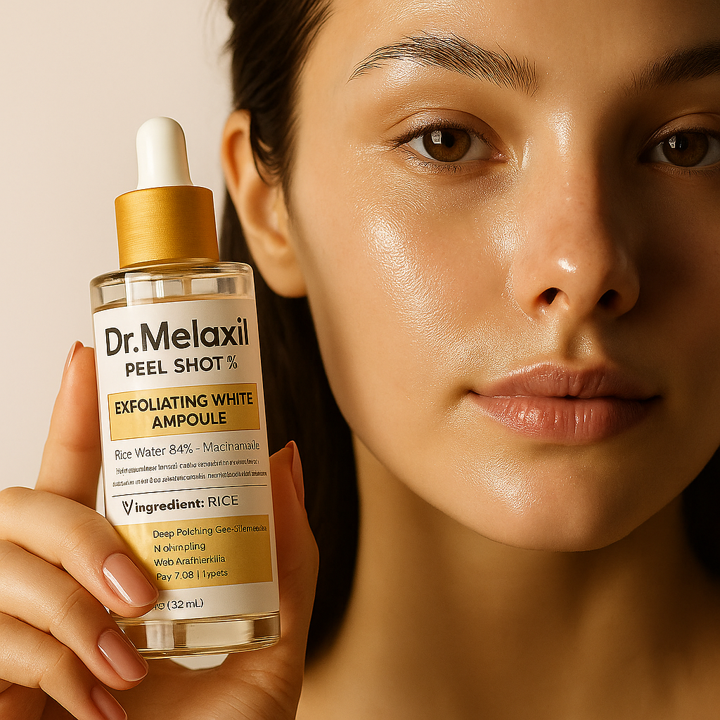 Ampolla de Arroz Glow — Sérum Iluminador y Exfoliante (80 ml)